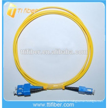 Câble de raccordement à fibre optique SC / SC à simple paroi
